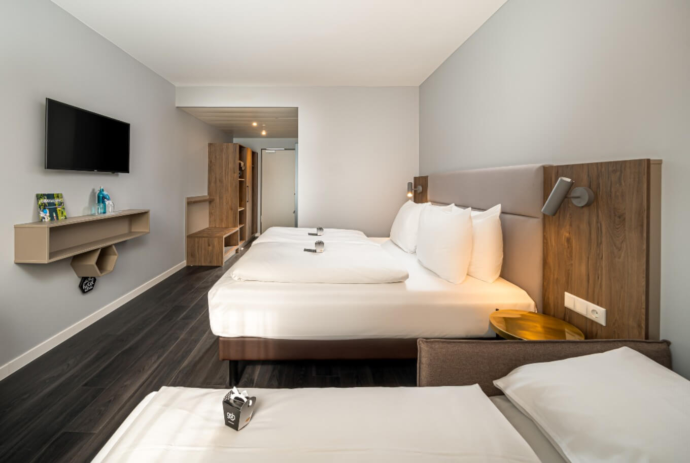 Three of you on the road? No problem, our Arthotel ANA Soul has room for all three of you.